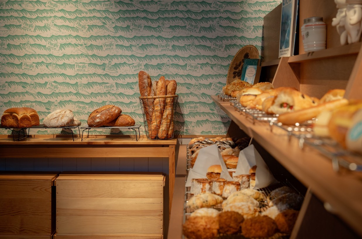 Pacific BAKERYの店内